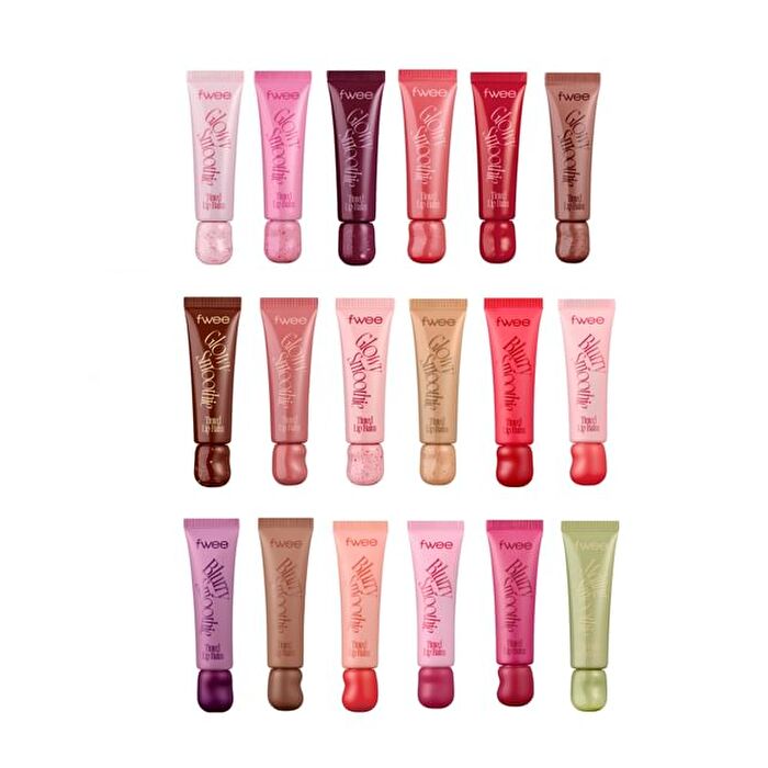fwee Glowy Smoothie Tinted Lip Balm - 10 Colors - #GN04 Chocolate Hazelnut