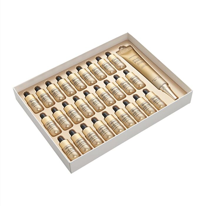 Snail PDRN Recovery Ampoule & Eye Cream Set - 28 pcs