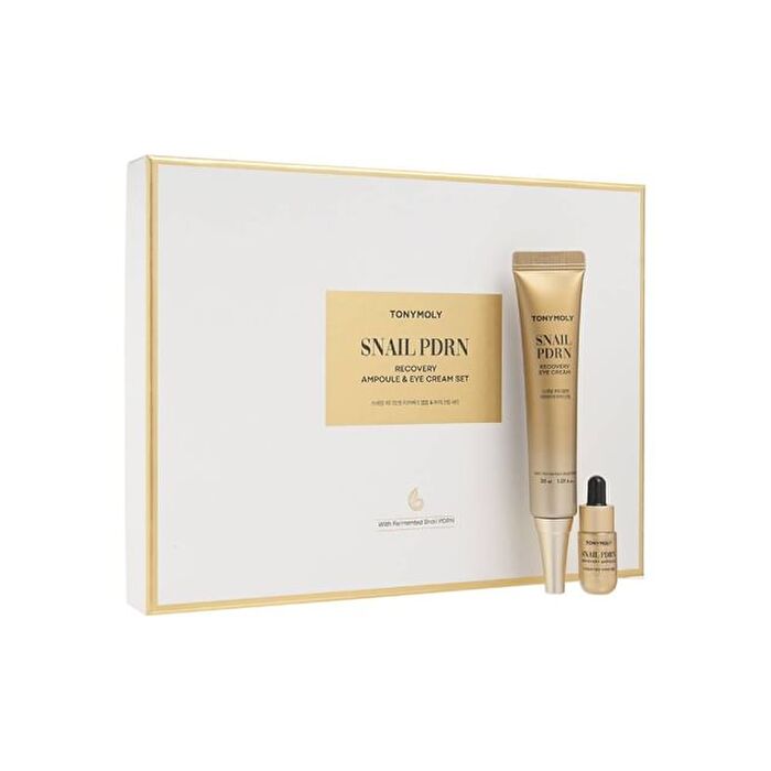 Snail PDRN Recovery Ampoule & Eye Cream Set - 28 pcs