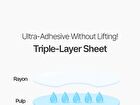 Snow White Toner Pad - 80 pads