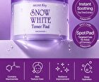 Snow White Toner Pad - 80 pads
