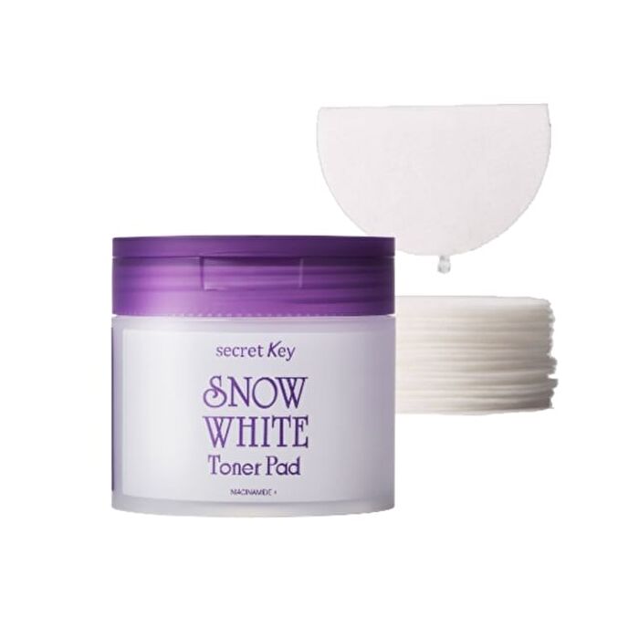 Snow White Toner Pad - 80 pads