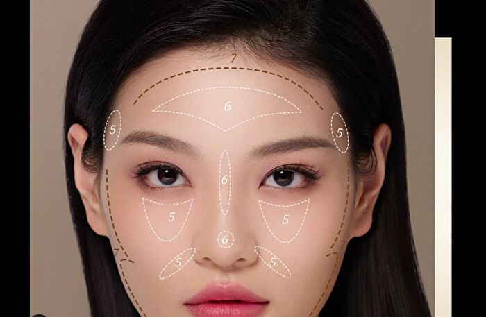 Maogeping 3D Light Contour Pressed Powder Palette - #801 - 18g