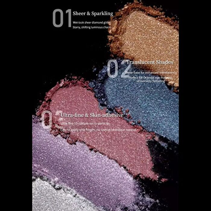 Maogeping Celestial Radiance Eyeshadow - 5 Colors - #S803 - 2.5g
