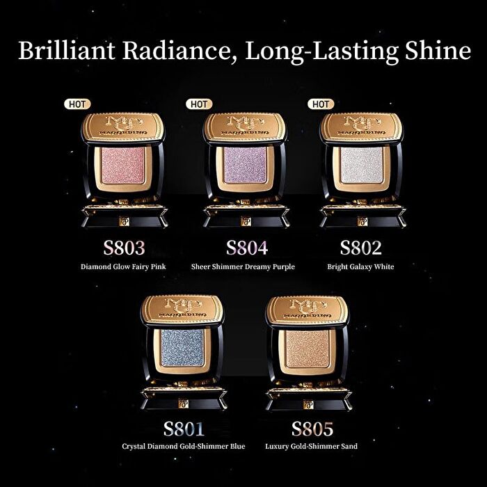 Maogeping Celestial Radiance Eyeshadow - 5 Colors - #S805 - 2.5g