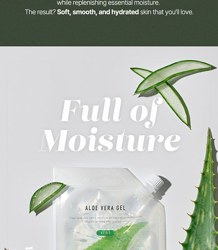 Aloe Vera Soothing Gel Pouch - 2026 Version - 50ml