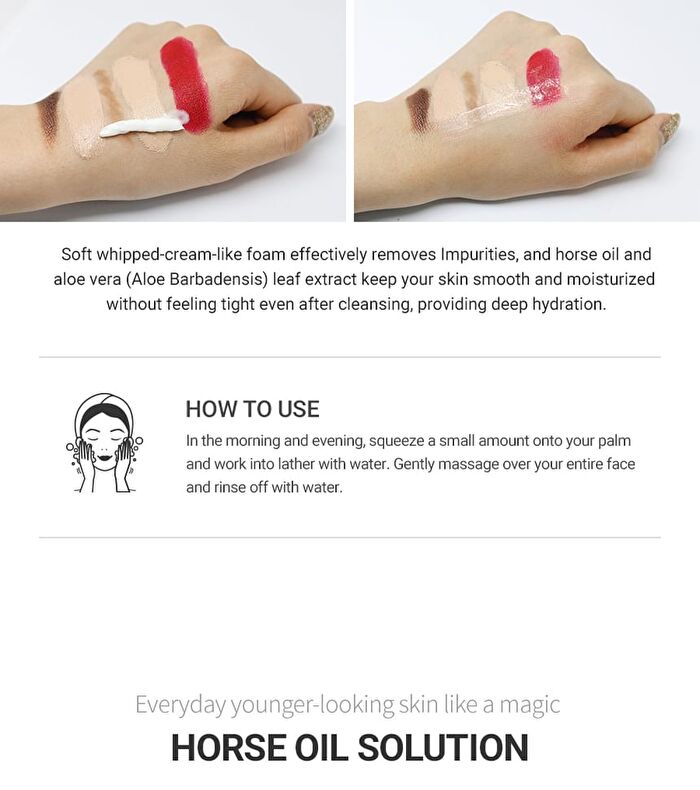 Horse Oil Foam Cleansing - 2026 Version - 150ml