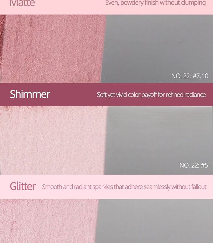 Pro Eye Palette Air Sugar Afternoon Collection - #22 Sugar Afternoon