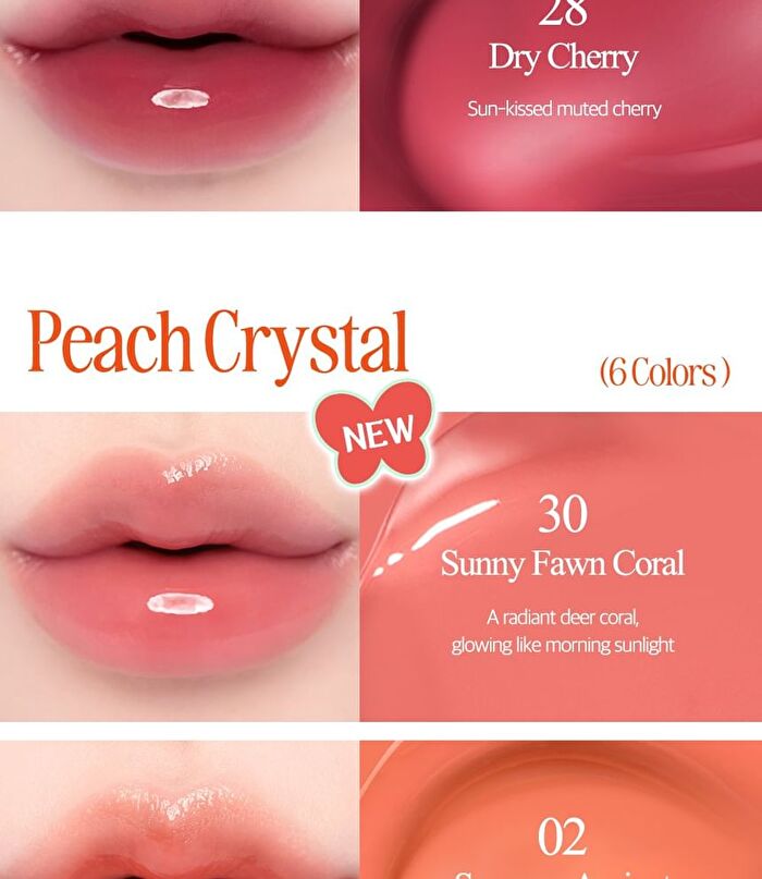Crystal Glam Tint Royal Edition - 5 Colors - #30 Sunny Fawn Coral