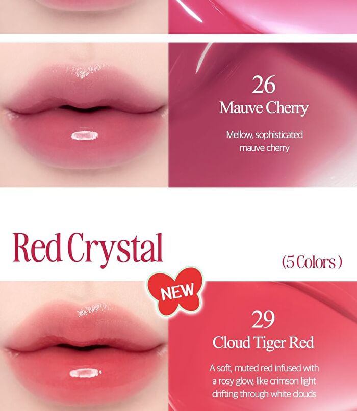 Crystal Glam Tint Royal Edition - 5 Colors - #33 Pearl Butterfly Mauve