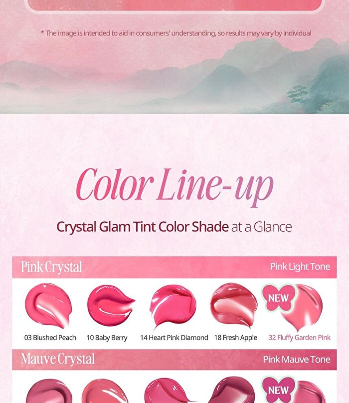Crystal Glam Tint Royal Edition - 5 Colors - #33 Pearl Butterfly Mauve