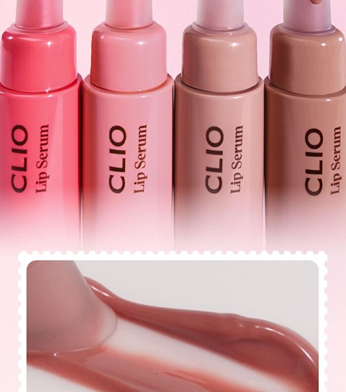 Glaze Lip Serum Set Sugar Afternoon Collection - 4 Colors - #05 Cherry Bomb