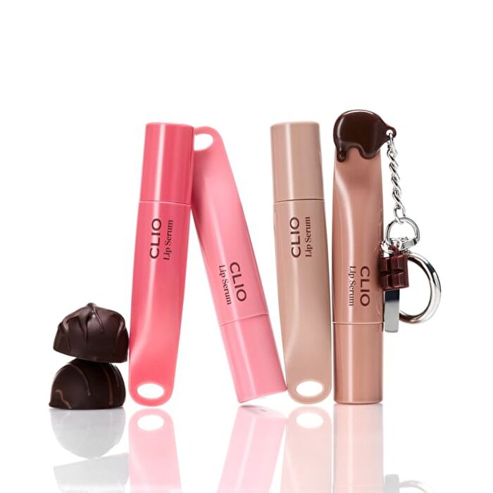 Glaze Lip Serum Set Sugar Afternoon Collection - 4 Colors - #06 Berry Truffle