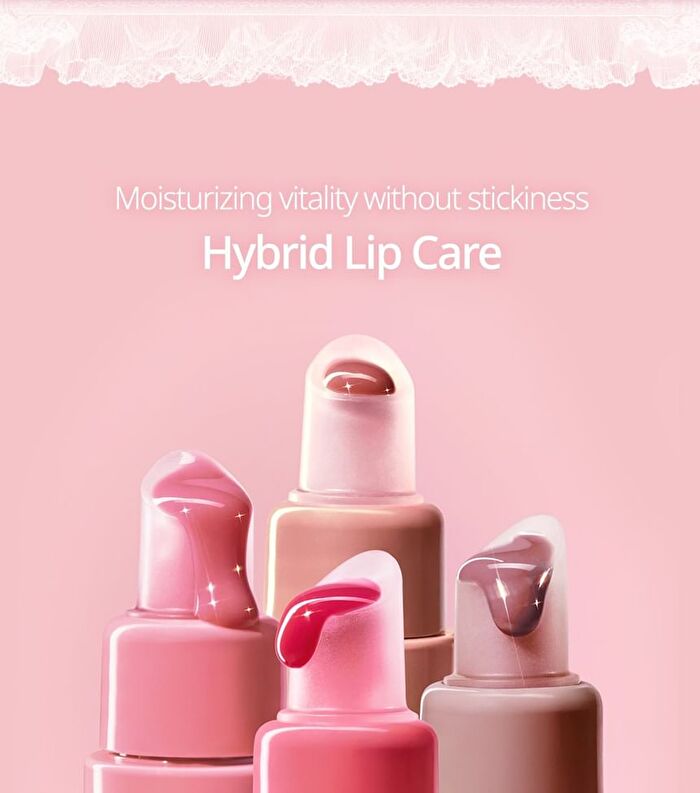 Glaze Lip Serum Set Sugar Afternoon Collection - 4 Colors - #08 Nougat Choco