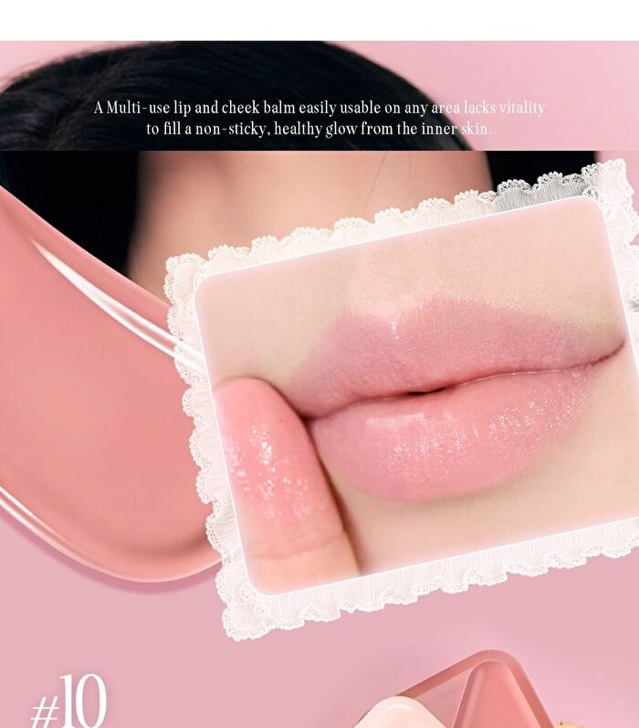 Essential Lipcheek Tap Sugar Afternoon Collection - 2 Colors - #10 Choco Pong Berry
