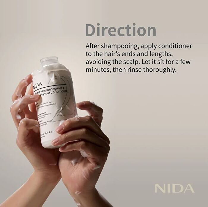 Nida Ultimate Hair-Thickening & Root-Fortifying Conditioner - 250ml