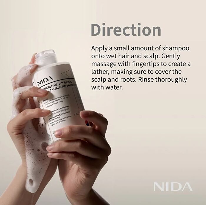 Nida Ultimate Hair-Bonding & Scalp-Revitalizing Shampoo - 250ml