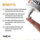 Nida Invisible Fit Sun Cream - 50ml