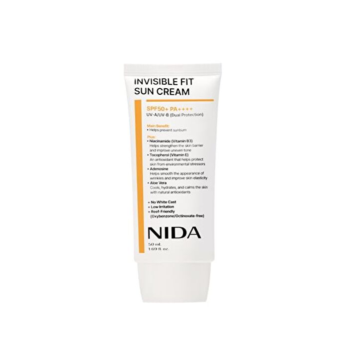 Nida Invisible Fit Sun Cream - 50ml