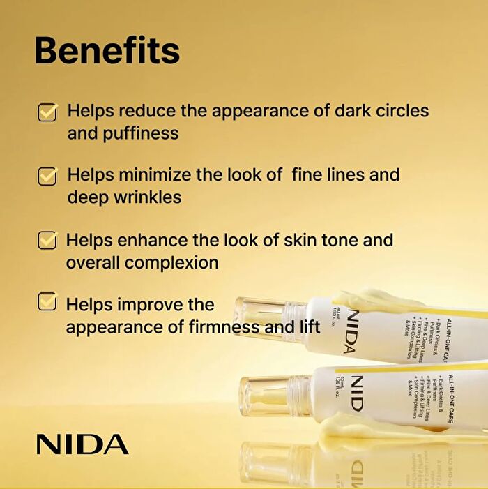 Nida Revive Eye Cream For Face And Neck - 40ml