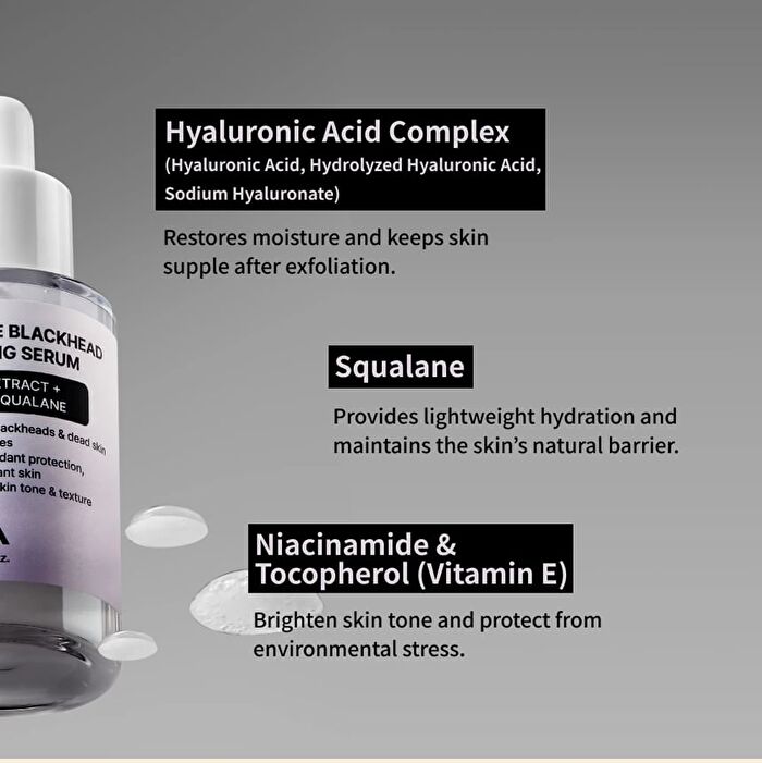 Nida Black Rice Blackhead Exfoliating Serum - 50ml