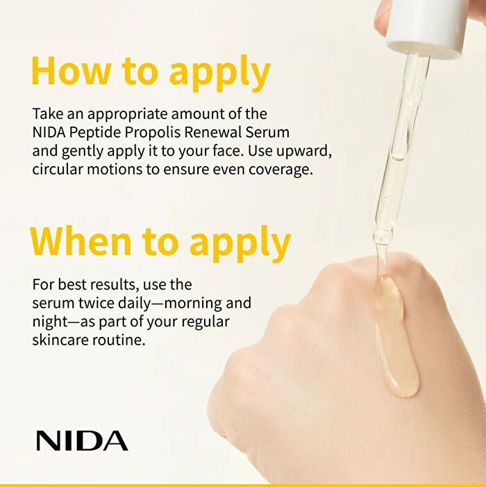 Nida Peptide Propolis Renewal Serum - 50ml