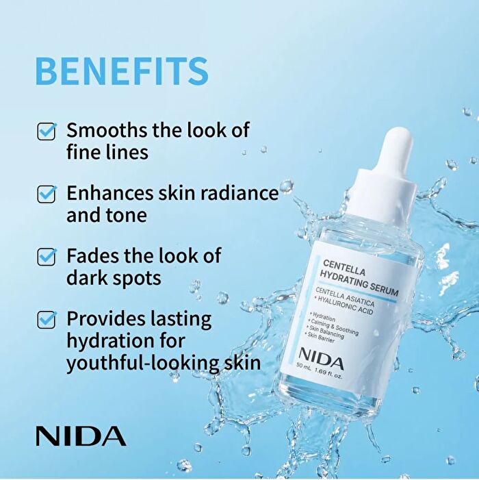 Nida Centella Hydrating Serum - 50ml