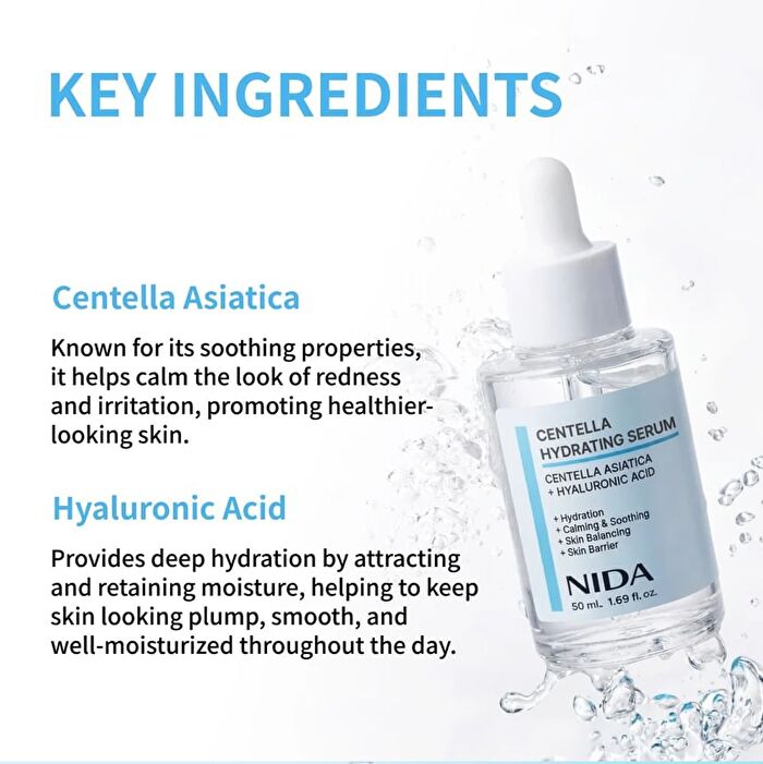 Nida Centella Hydrating Serum - 50ml