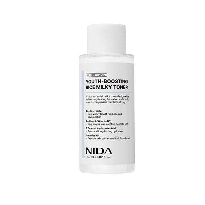 Nida Youth-Boosting Rice Milky Toner - 150ml