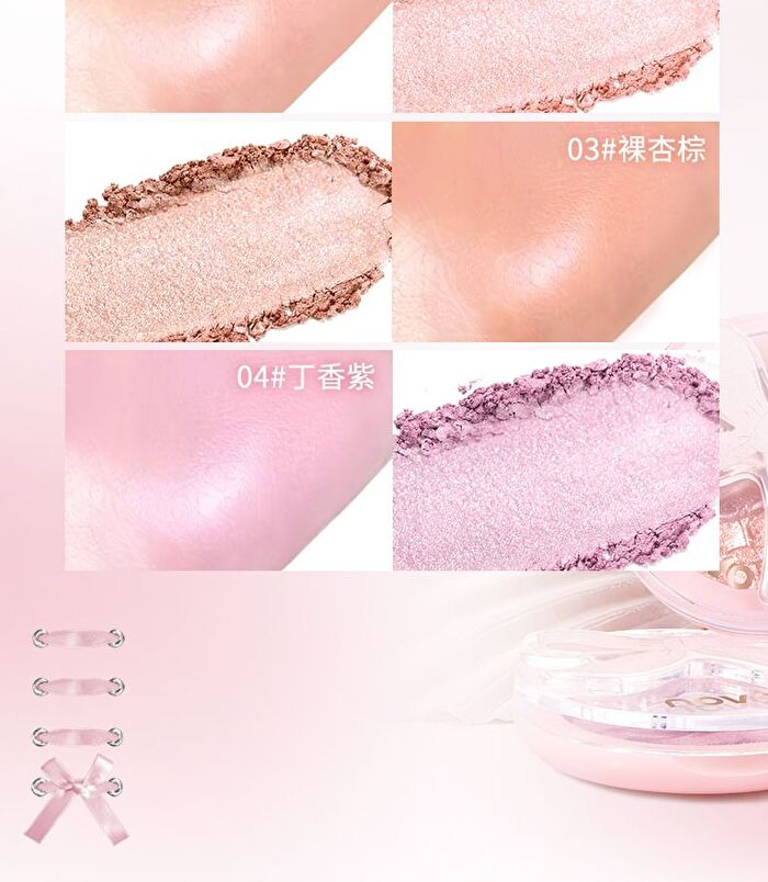 Satin Ballet Single Colour Blush - 4 Colors - 01# Strawberry Pink - 2.2g