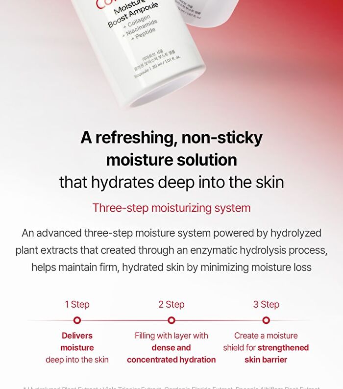mixsoon Raah Tob SEOUL Collagen Moisture Boost Ampoule - 30ml