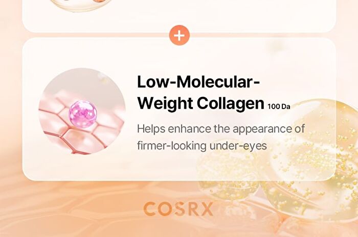 Cosrx 5 PDRN Collagen Vitalizing Hydrogel Eye Patch - 60 patches