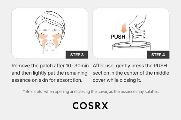 Cosrx 5 PDRN Collagen Vitalizing Hydrogel Eye Patch - 60 patches