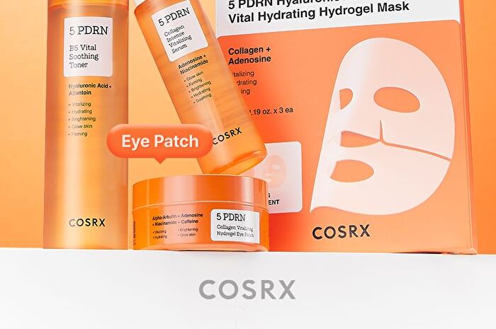 Cosrx 5 PDRN Collagen Vitalizing Hydrogel Eye Patch - 60 patches