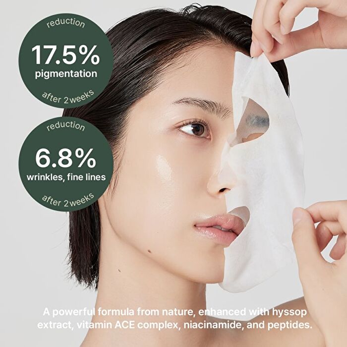 Holy Hyssop Sheet Mask - 27ml x 1 sheet