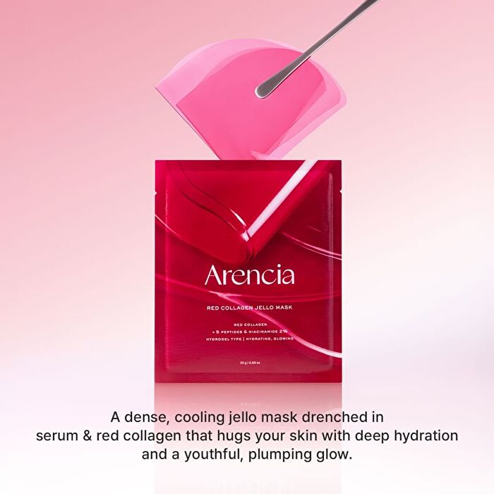 Red Collagen Jello Mask - 25g x 1 sheet
