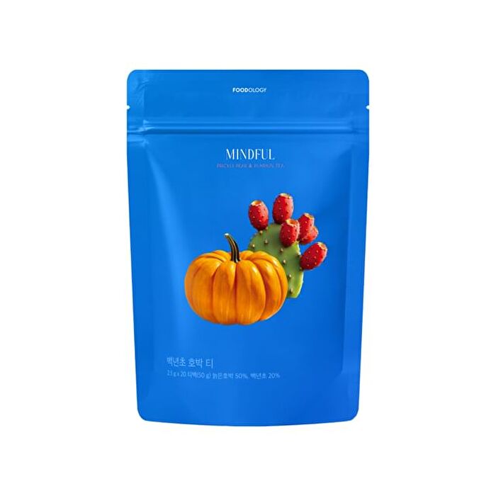 Foodology Prickly Pear & Pumpkin Tea - 2.5g x 20 packets