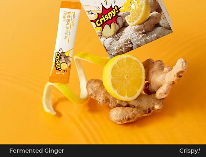 Foodology Fermented Ginger Crispy - 2000mg x 20 sticks