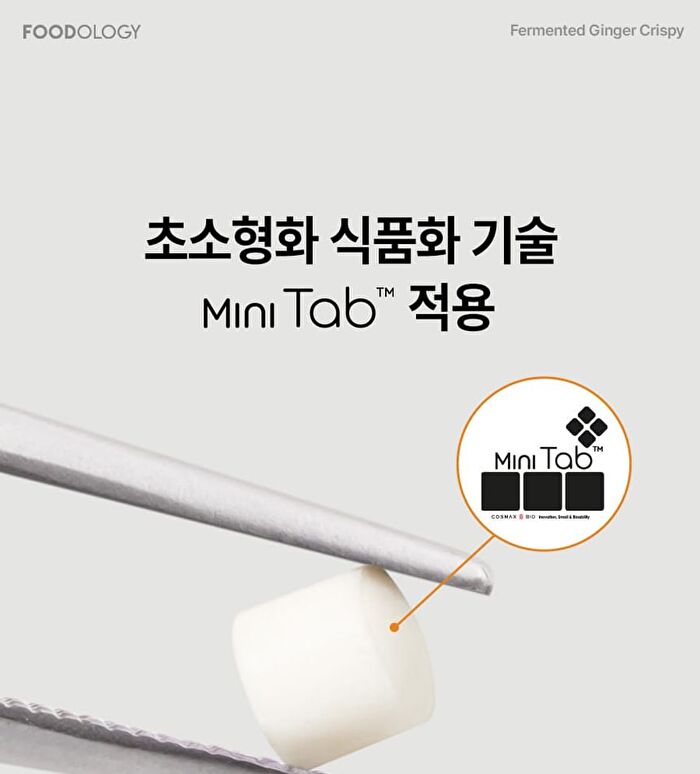 Foodology Fermented Ginger Crispy - 2000mg x 20 sticks
