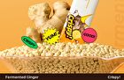 Foodology Fermented Ginger Crispy - 2000mg x 20 sticks
