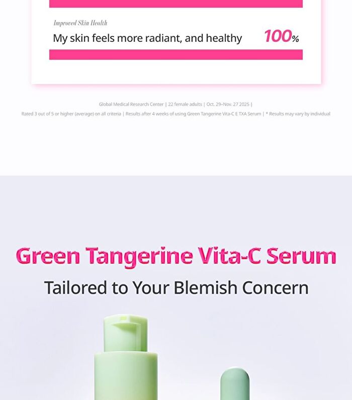 Green Tangerine Vita C E TXA Serum - 30ml