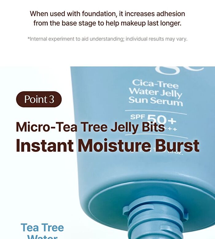 Cica-Tree Water Jelly Sun Serum - 50ml