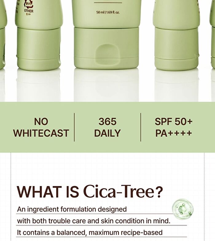 Cica-Tree Soothing Daily Sun Fluid - 50ml