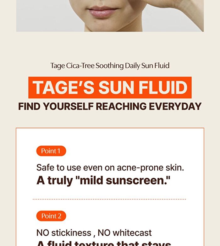 Cica-Tree Soothing Daily Sun Fluid - 50ml