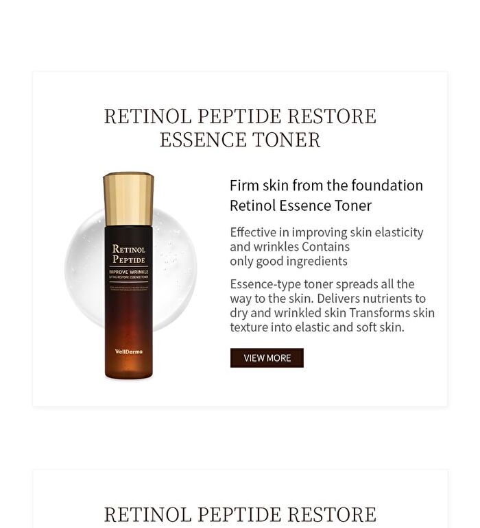 Premium Retinol Peptide Improve Wrinkle Special Set - 5 pcs