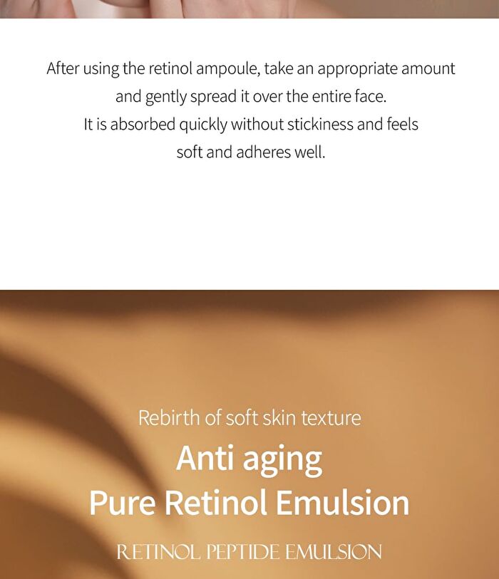 Retinol Peptide Improve Wrinkle Lifting Restore Emulsion - 120ml