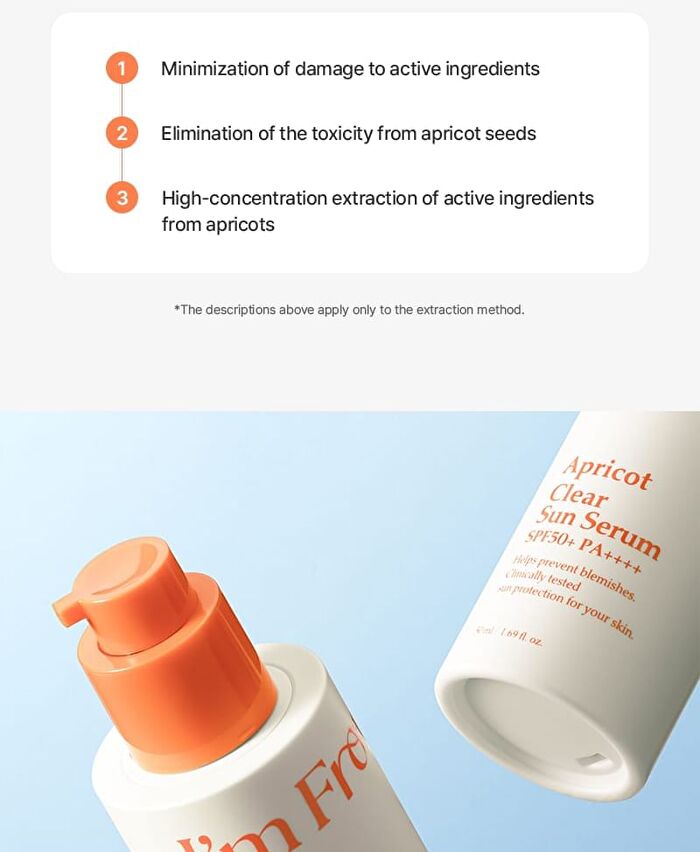 I\'m from Apricot Clear Sun Serum - 50ml