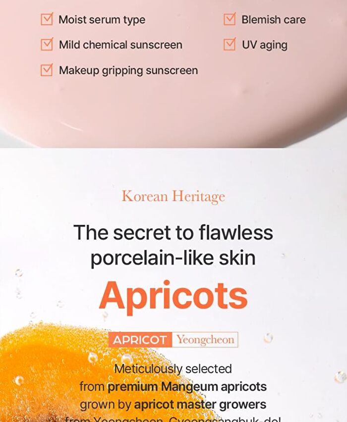 I\'m from Apricot Clear Sun Serum - 50ml