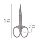 Curved Nail Scissors - Silver