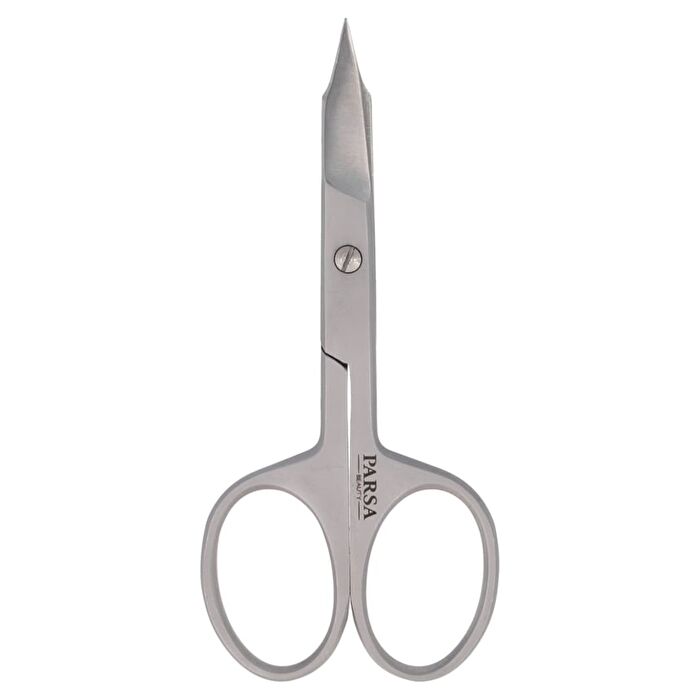 Precision Nail Scissors with Pointed Tip - Silver